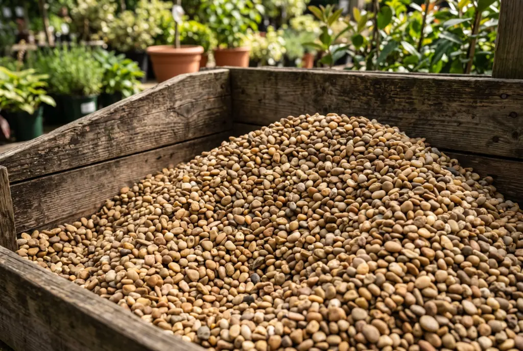 3/8" Natural Pea Gravel Delivery in Sacramento, CA