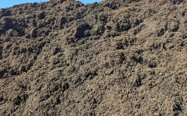 Black Shredded Mulch