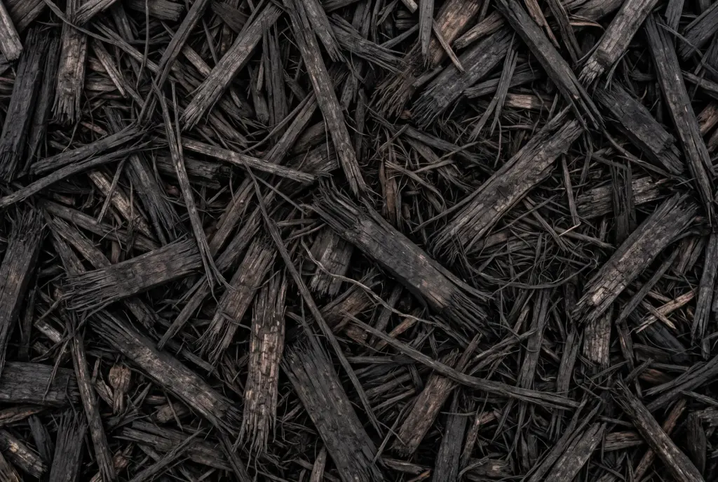 Black Shredded Mulch Delivery in Atlanta, GA