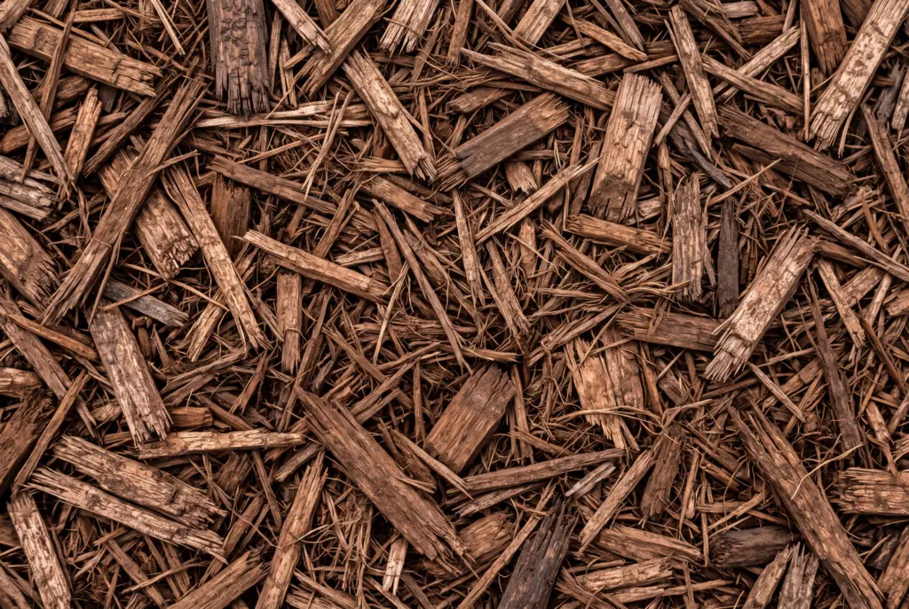 Brown Shredded Mulch Delivery in Boston, MA