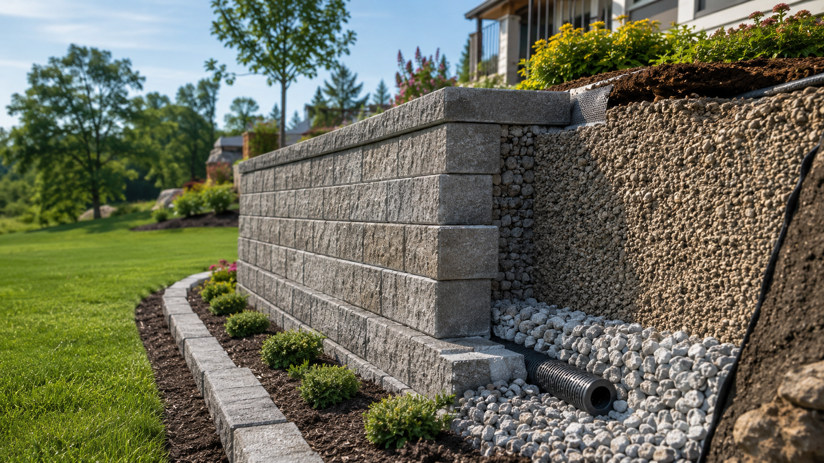Retaining Wall Backfill Calc